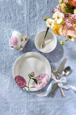 Kähler Hammershøi Sommer Skål Ø 12 cm - Porcelæn - Pæoner