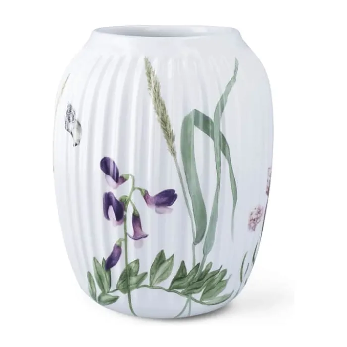 Kähler Hammershøi Sommer Vase H 21 cm - Keramik - Kystblomst