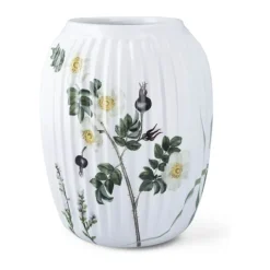 Kähler Hammershøi Sommer Vase H 21 cm - Keramik - Kystblomst