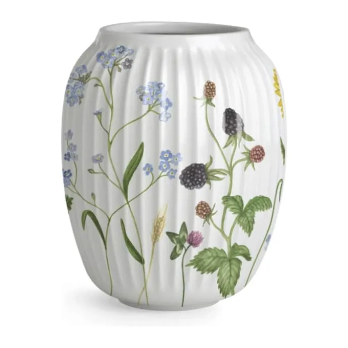 Kähler Hammershøi Sommer Vase Ø 17 x H 21 cm - Porcelæn - Symphony