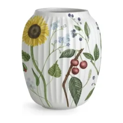 Kähler Hammershøi Sommer Vase Ø 17 x H 21 cm - Porcelæn - Symphony