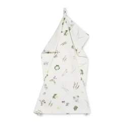 Kähler Hammershøi Sommer Viskestykke B 50 x L 70 cm - Genanvendt bomuld/polyester - Kystblomst