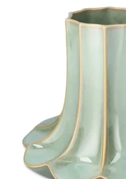 Kähler Kantarel Vase H 20,5 cm - Keramik - Grøn