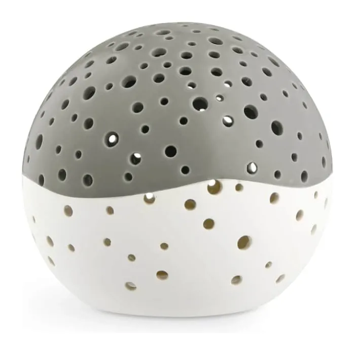 Kähler Nobili Fyrfadsstage Ø 14 cm - Benporcelæn - Olivengrøn