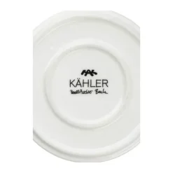 Kähler Nobili Fyrfadsstage - Juletræ H 30 cm - Benporcelæn - Guld
