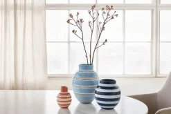 Kähler Omaggio Nuovo Vase H 30 cm - Fajance - Blå