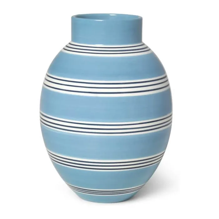 Kähler Omaggio Nuovo Vase H 30 cm - Fajance - Blå