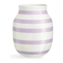 Kähler Omaggio Vase H 20 cm - Fajance - Lavendel