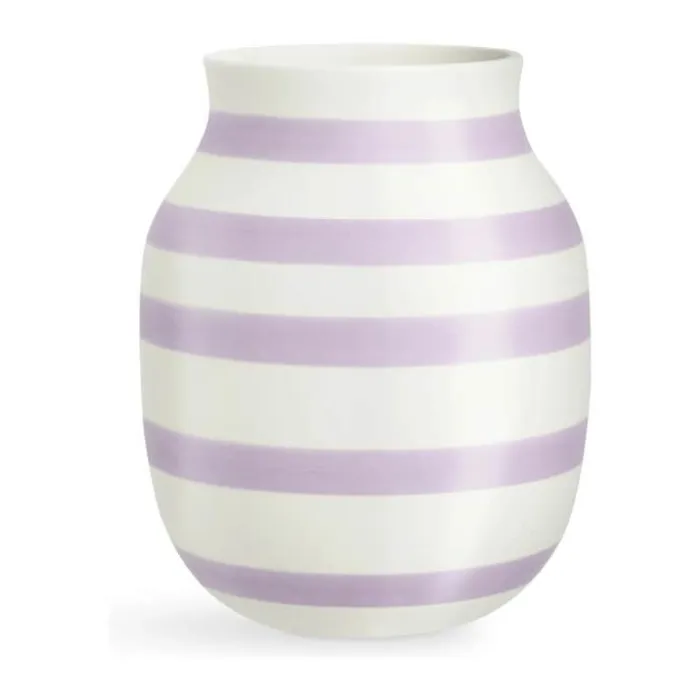 Kähler Omaggio Vase H 20 cm - Fajance - Lavendel