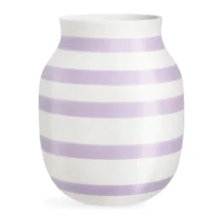 Kähler Omaggio Vase H 20 cm - Fajance - Lavendel