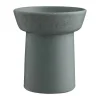 Kähler Ombria Vase H 13 cm - Stentøj - Granitgrøn