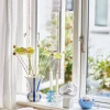 Kähler Signature Vase H 20 cm - Stentøj - Blå