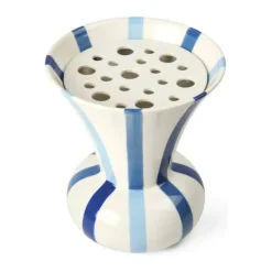 Kähler Signature Vase H 20 cm - Stentøj - Blå