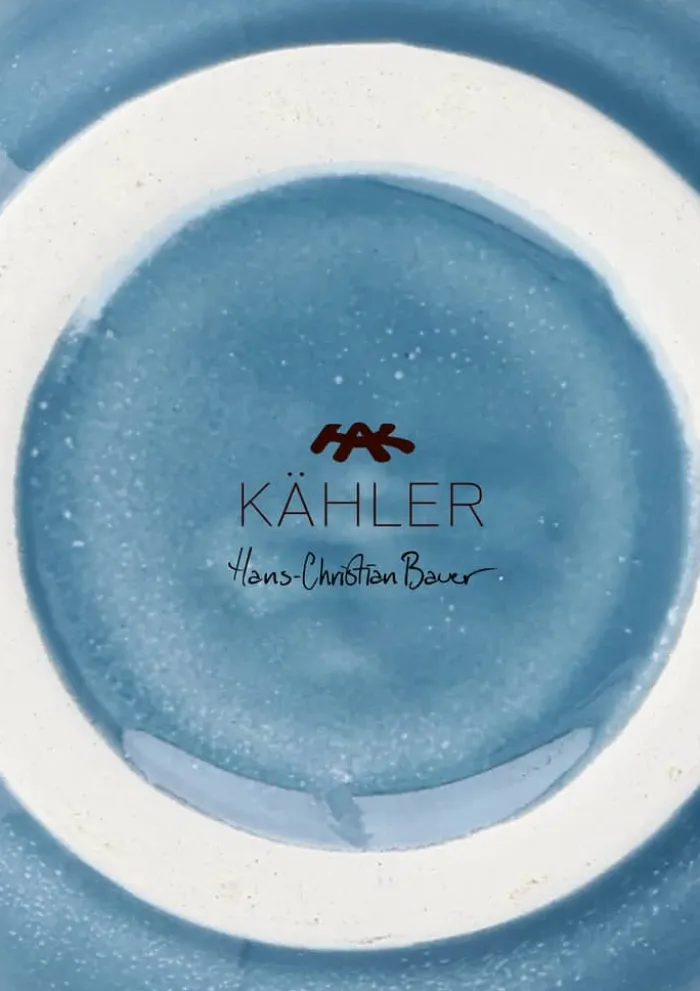 Kähler Unfold Vase H 20,5 cm - Keramik - Blå