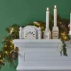Kähler Urbania Kronelysestage - Mini Tårn H 9,5 cm - Keramik - Hvid
