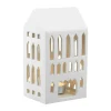 Kähler Urbania Lyshus - Kirke H 18 cm - Keramik - Hvid