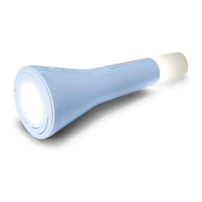 Kidywolf Lommelygte L 17 cm - Plastik - Blå