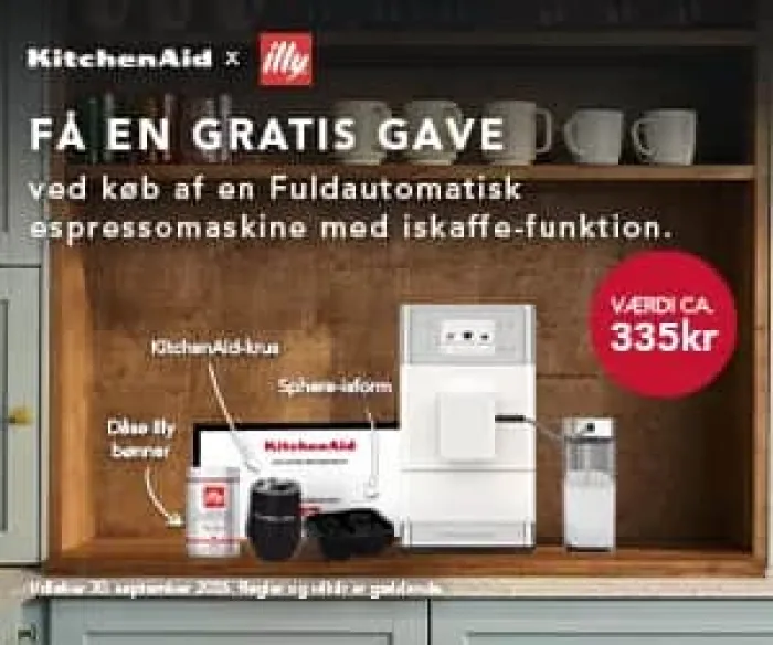KitchenAid Espressomaskine Fuldautomatisk - Hvid
