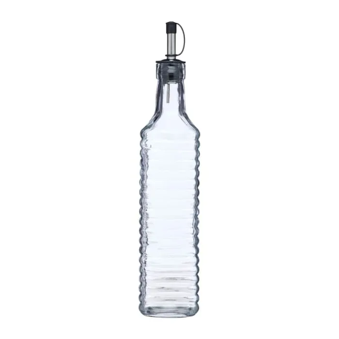 KitchenCraft Olie/Edikkeflaske 550 ml - Glas - Klar