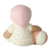 Klarborg Dansk Sommer Badebarn - Sia H 6 cm - Polyresin - Hvid/Lyserød