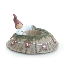 Klarborg Kalenderstage - Paw H 8-10 cm - Polyresin/specialkeramik - Multifarvet