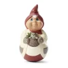 Klarborg Kavip - Nisse Sille H 15,5 cm - Polyresin - Rød