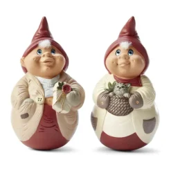 Klarborg Kavip - Nisse Sille H 15,5 cm - Polyresin - Rød
