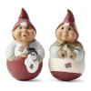 Klarborg Kavip Nisse - Steffen H 15,5 cm - Polyresin - Rød