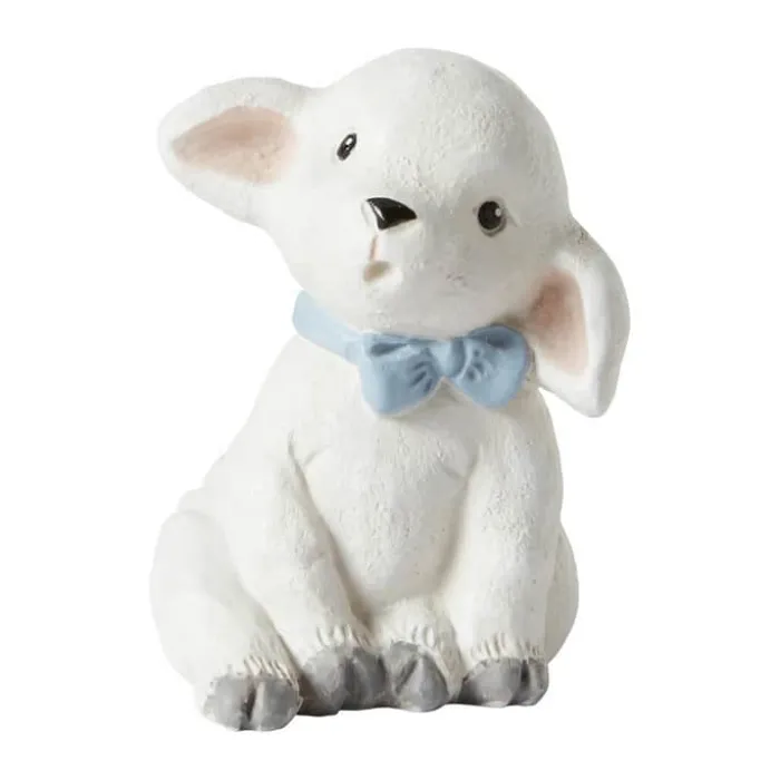 Klarborg Lam - Ludolf H 5 cm - Polyresin - Hvid