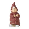 Klarborg Nisse - Liv H 18 cm - Polyresin - Rød