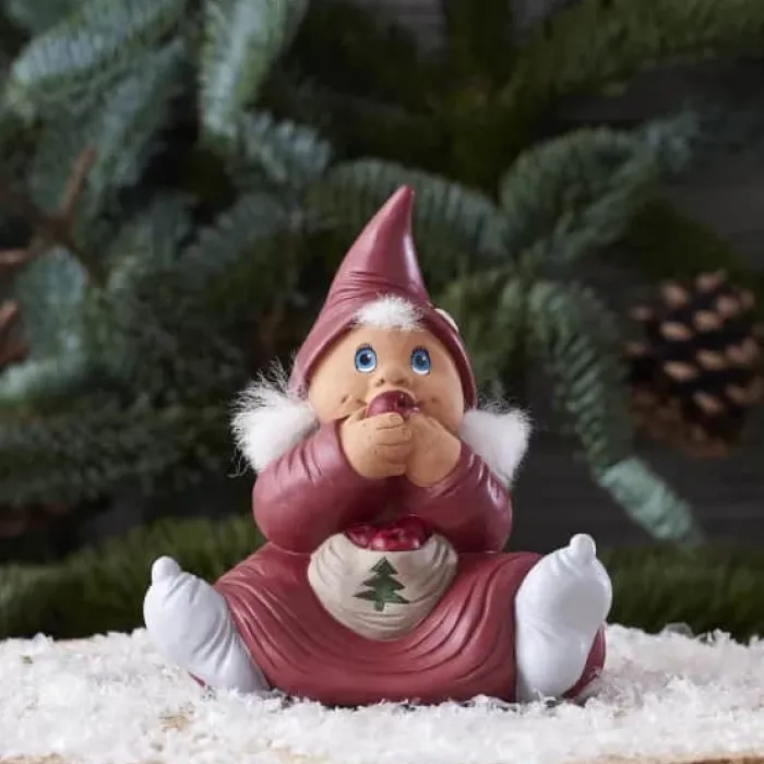 Klarborg Nisse - Mie H 14 cm - Keramik - Rød