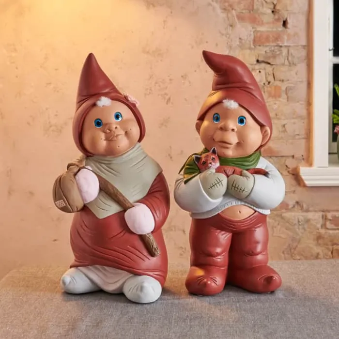 Klarborg Nisse - Store Henning H 50 cm - Polyresin - Rød