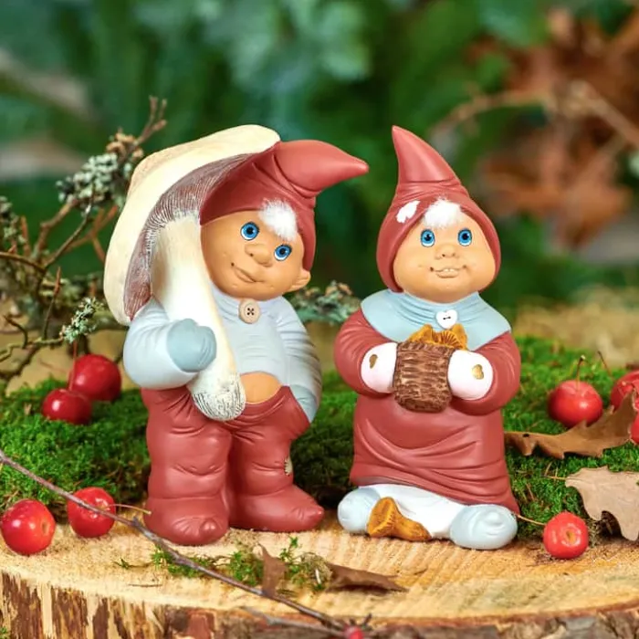 Klarborg Nisse - Vigga H 17 cm - Keramik - Rød