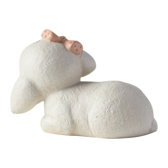 Klarborg Påskelam - Laise H 4,6 x L 4,6 cm - Polyresin - Multifarvet