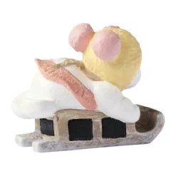 Klarborg Snemænd 2025 - Vina & Vesti H 6,5 cm - Polyresin - Rød