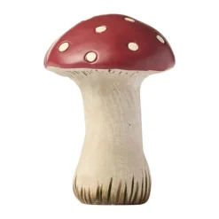 Klarborg Svampesæt H 5,5 cm - Polyresin - Rød