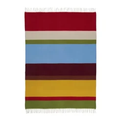 Klippan Arty Plaid B 130 x L 200 cm - Lammeuld - Yellow