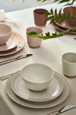 Knabstrup Keramik Colorit Frokosttallerken Ø 22 cm - Stentøj - Beige