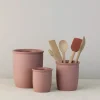 Knabstrup Keramik Syltekrukke 2 liter - Stentøj - Dark rose