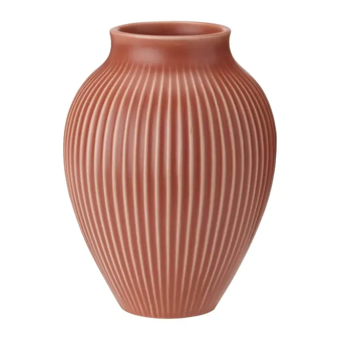 Knabstrup Keramik Vase H 27 cm - Keramik - Koral
