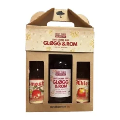 Knaplund Gløgg & Rom m. 2 æblemost 500 ml - 28% - Nytænkning af den klassiske gløgg