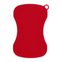 Kochblume Scrubby Svamp L 13 x B 8 cm - Silikone - Rød