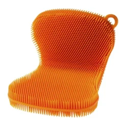 Kochblume Scrubby Svamp L 13 x B 8 cm - Silikone - Orange