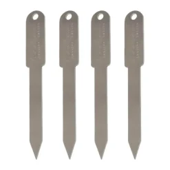 Kockums Jernverk Burgerspyd - 4 stk. L 14 cm - Rustfrit stål