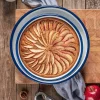 Kockums Jernverk Ovnfast fad Ø 28 cm - Emaljeret kulstofstål - Hvid