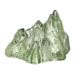 Kosta Boda The Rock Lysestage H 9,1 x B 14 x L 12,3 cm - Krystalglas - Iron Oxide