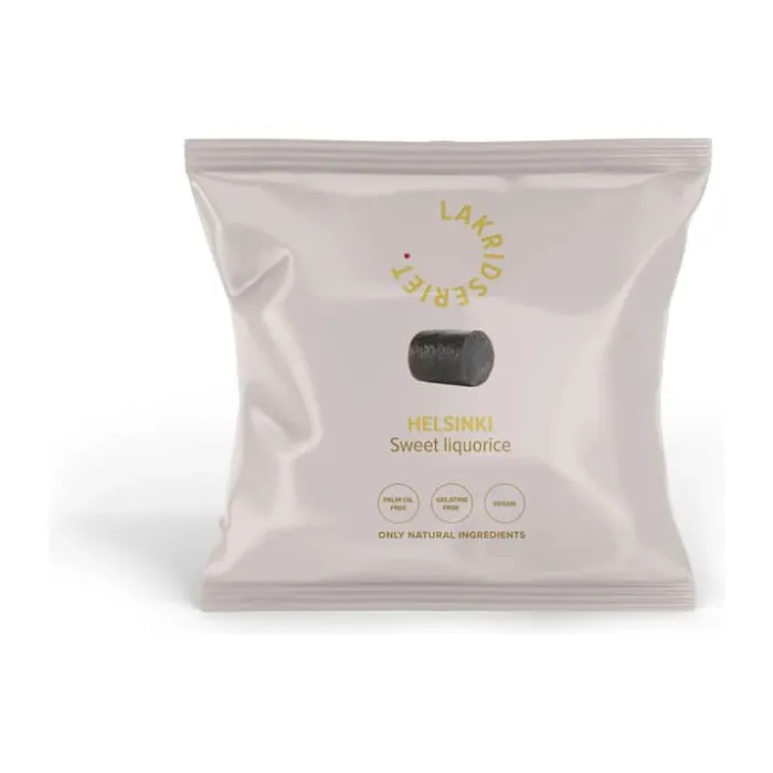 Lakridseriet Helsinki 36 gram - Sød lakrids