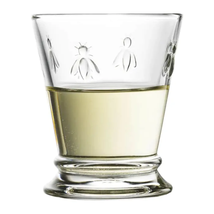 La Rochère Abeille Vandglas - 4 stk. 26 cl - Glas - Klar