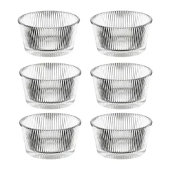 La Rochère Dessertskål - 6 stk Ø 10 cm - Glas - Klar
