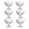La Rochère Elise dessertskål - 6 stk. Ø 12,5 cm - Glas - Klar